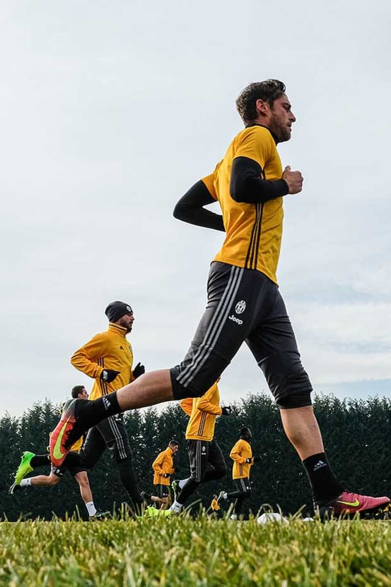 Lavoro atletico a Vinovo