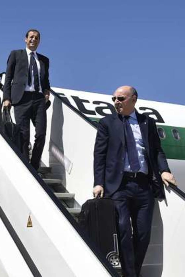 Juve tiba di Berlin!