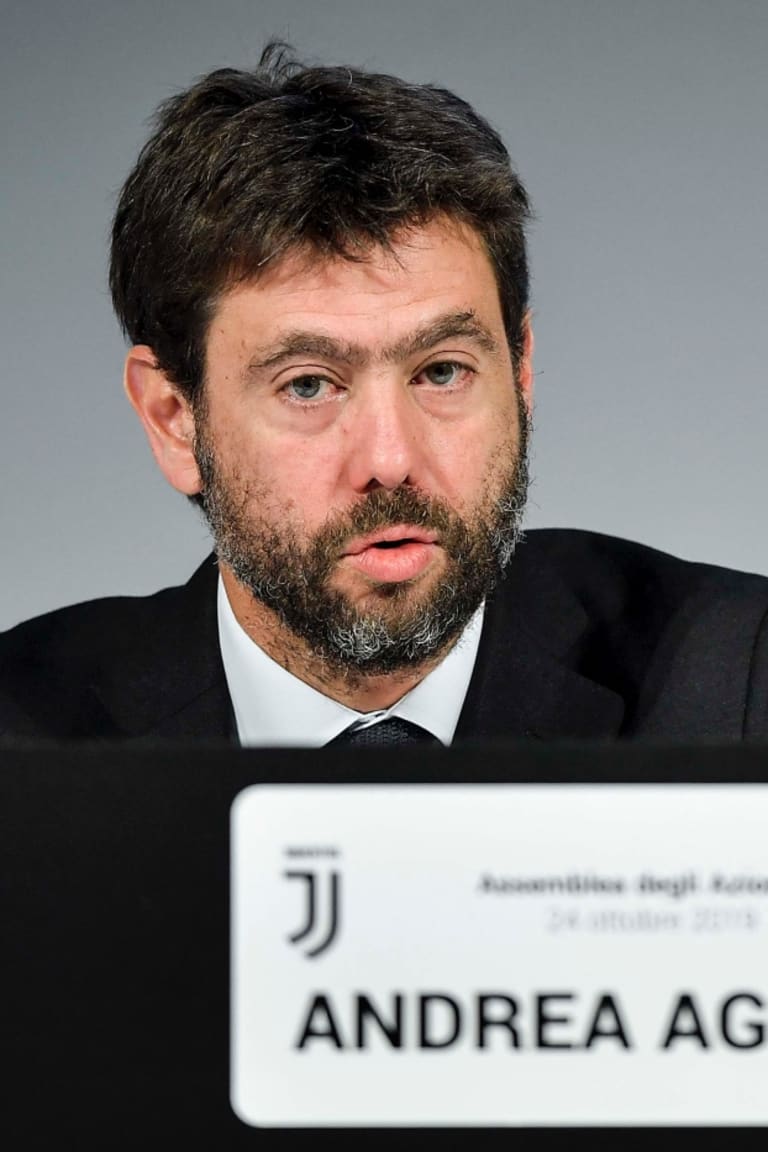 Andrea Agnelli’s speech to Shareholders