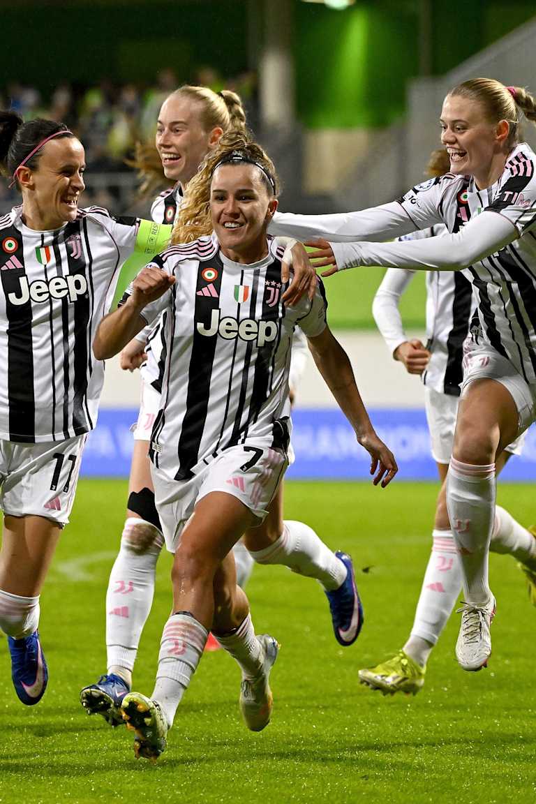 Juventus Women draw with Wolfsburg after late comeback