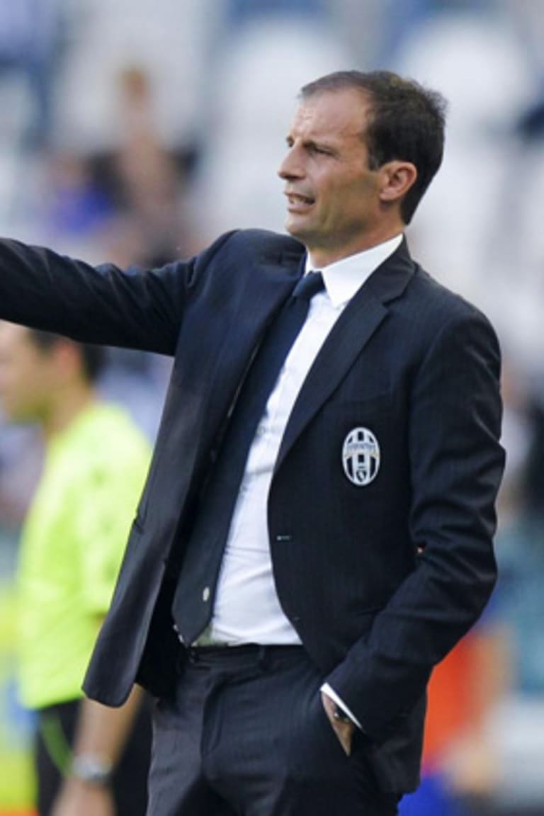 Reaksi Allegri pasca-pertandingan melawan Cagliari 
