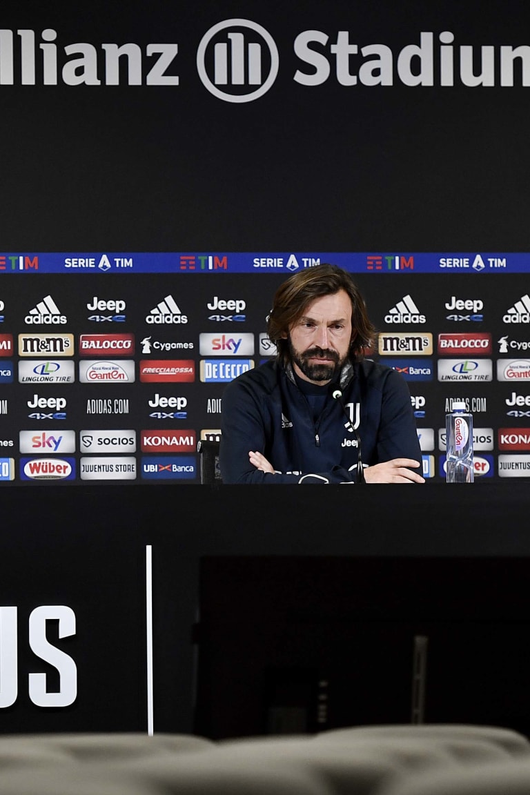 Pirlo previews Juventus – Sassuolo