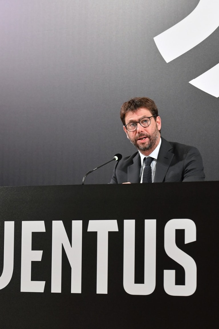 Agnelli Bicara ke Media Usai Rapat