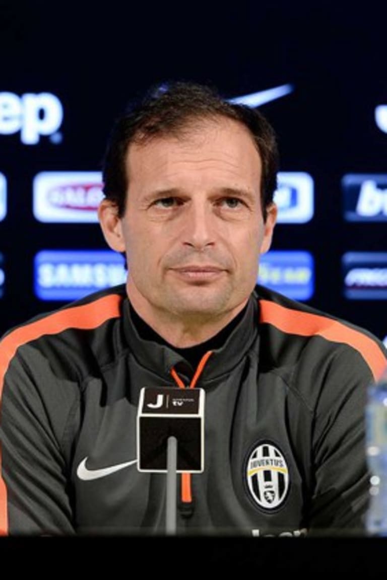 Allegri harapkan intensitas tinggi saat lawan Rossoneri