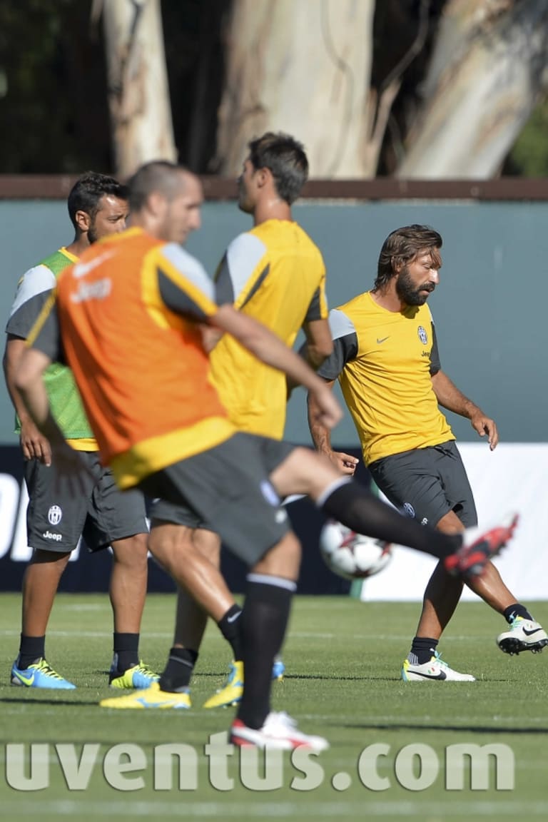 Il fuso orario non ferma la Juve