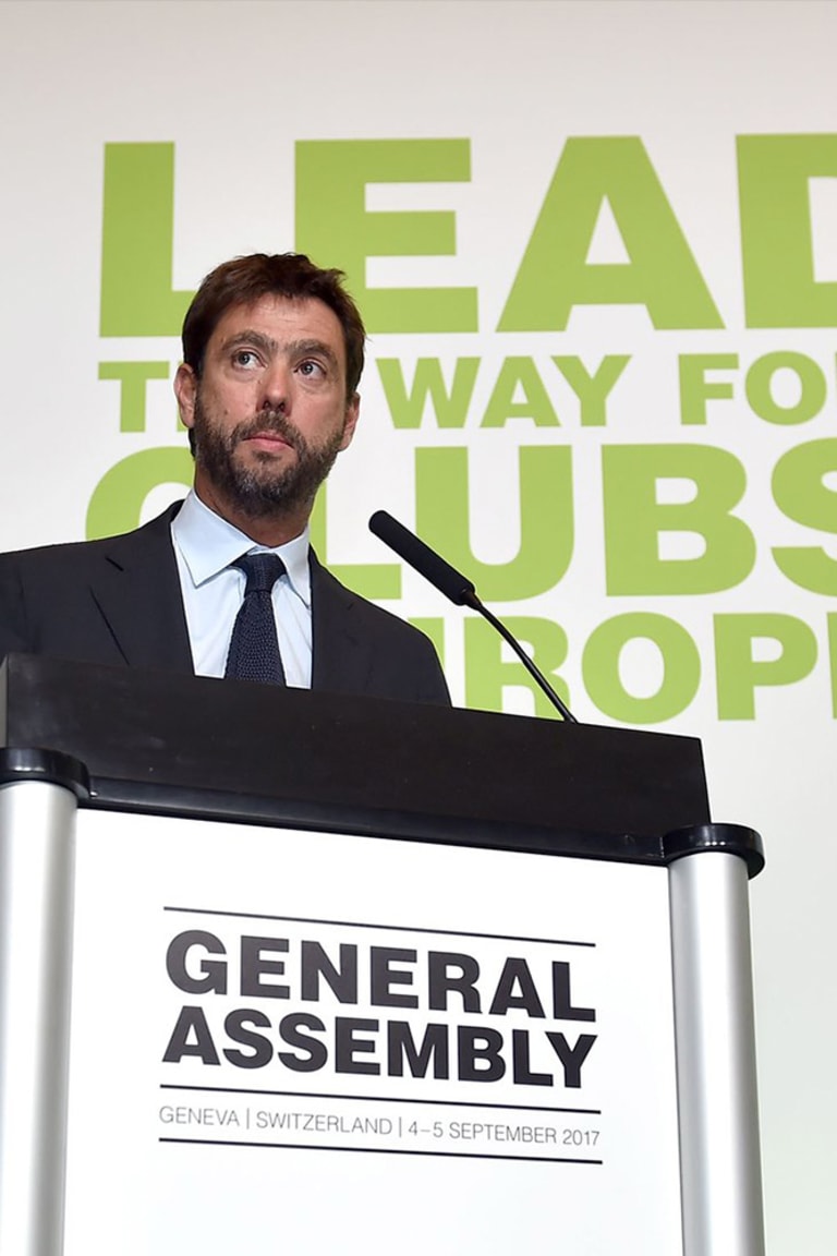 Andrea Agnelli nuovo Presidente dell'ECA