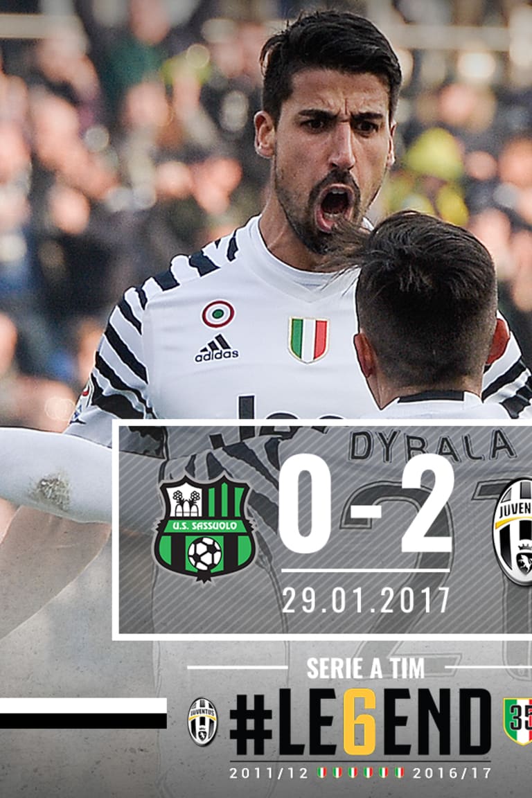 #LE6END Rewind: Sassuolo-Juve