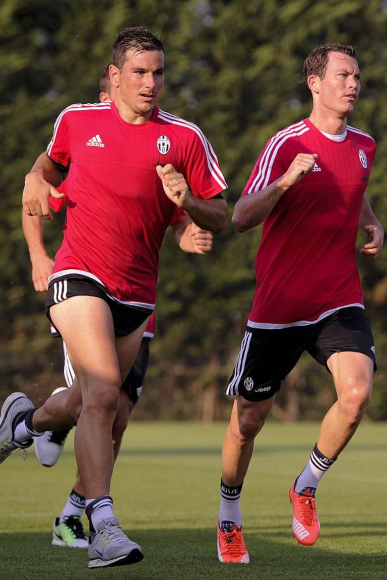 Latihan fisik di sesi latihan pagi
