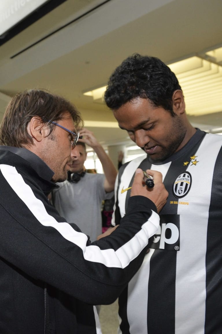 La Juve è negli States