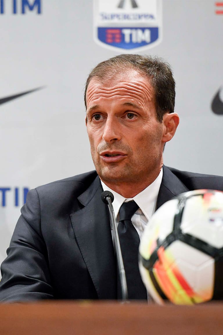 Allegri: «Ripartiamo con la giusta rabbia»
