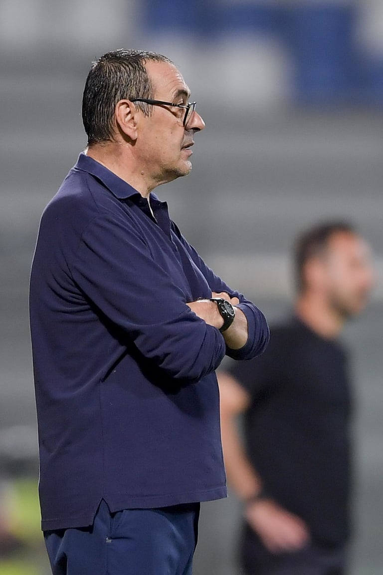 Il commento di Mister Sarri al pari di Reggio Emilia