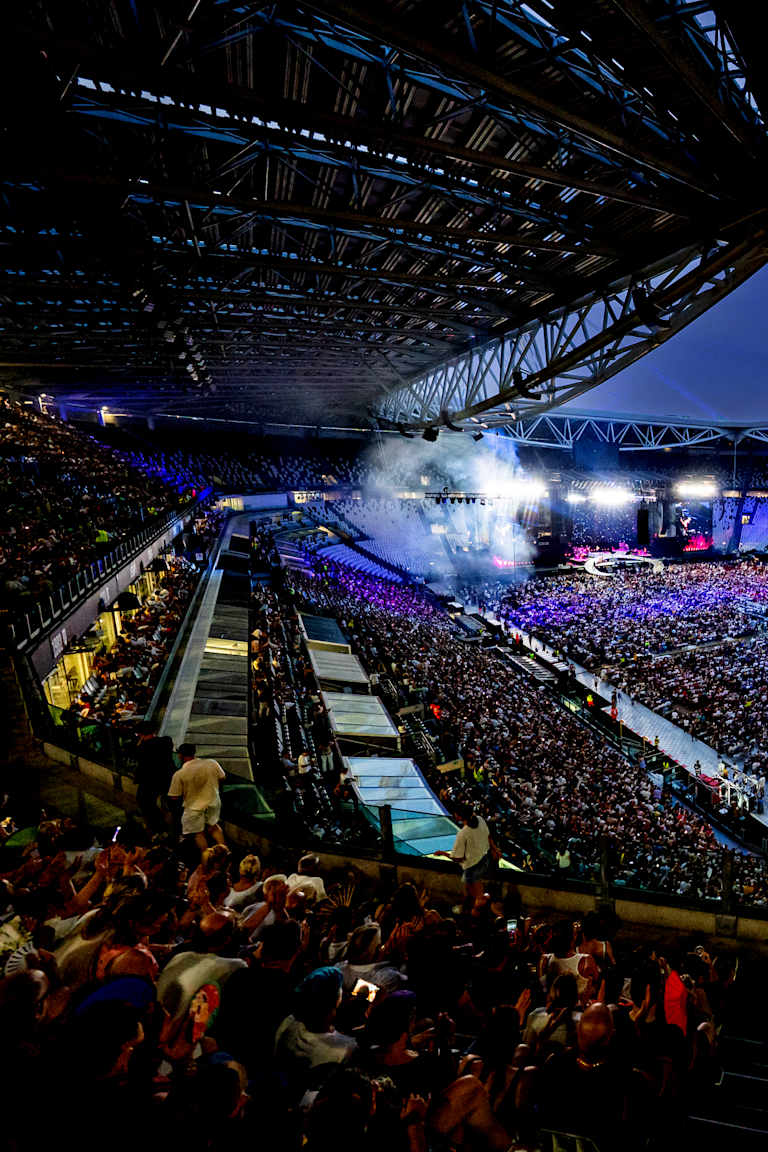 Allianz Stadium, i numeri di una grande prima stagione di concerti