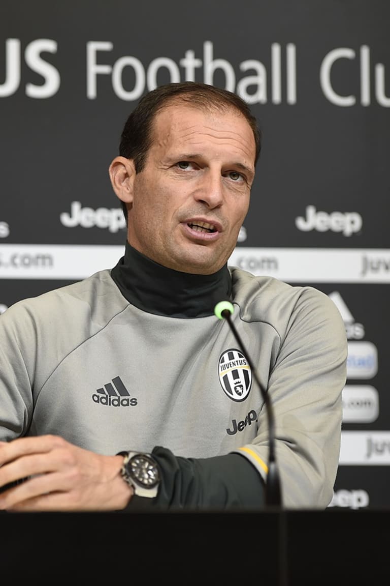 Allegri: "Still on track for excellent season” 