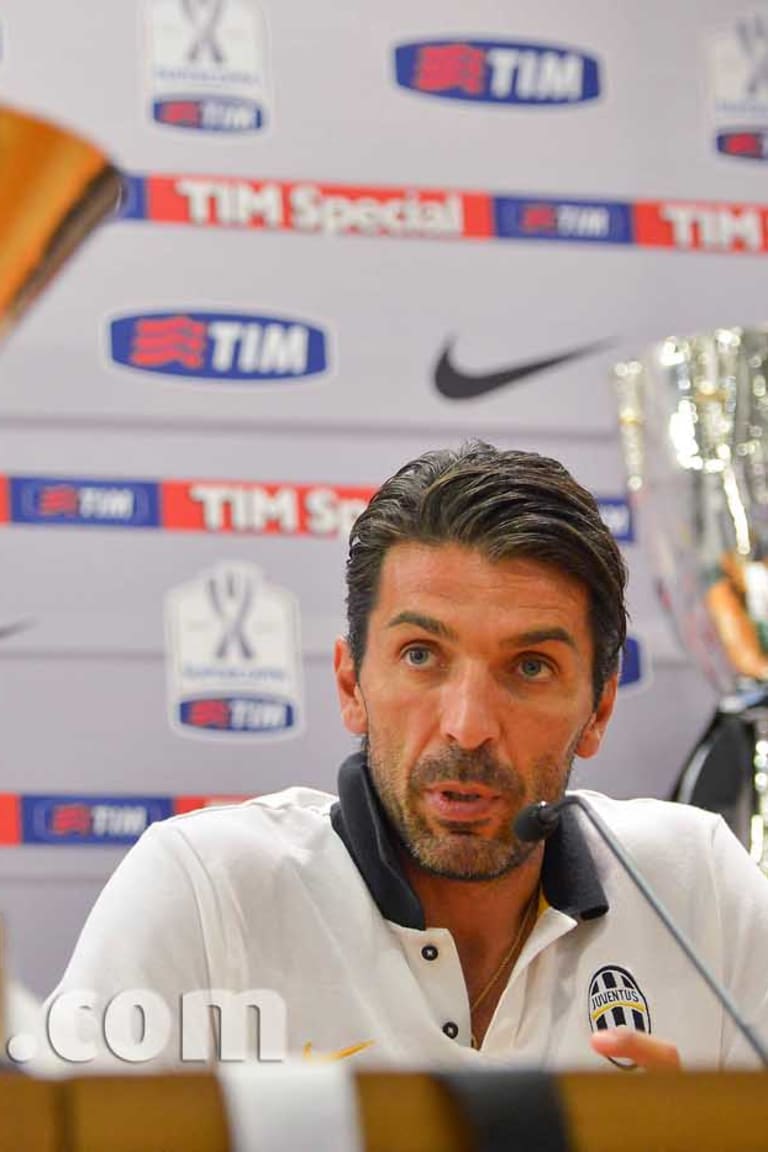 Buffon: «Mai stanco di vincere»