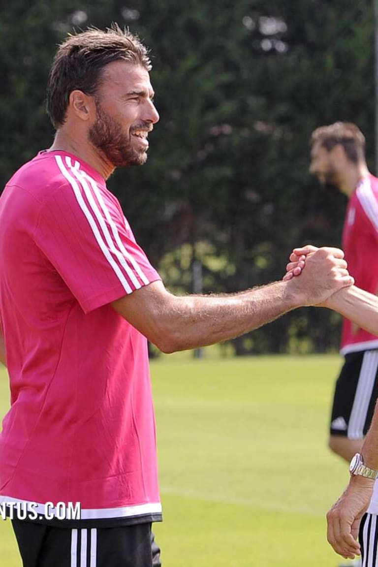 La Juve torna in campo
