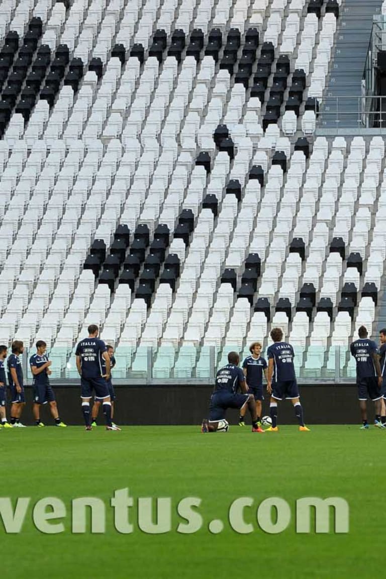 Prandelli: «Giochiamo nello stadio più bello d'Italia»