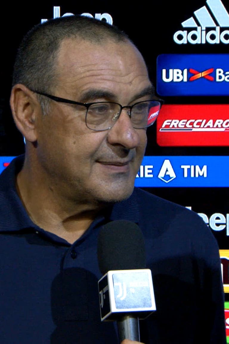 Juventus - Hellas Verona | Sarri: «Siamo stati bravi a ribaltare il risultato»