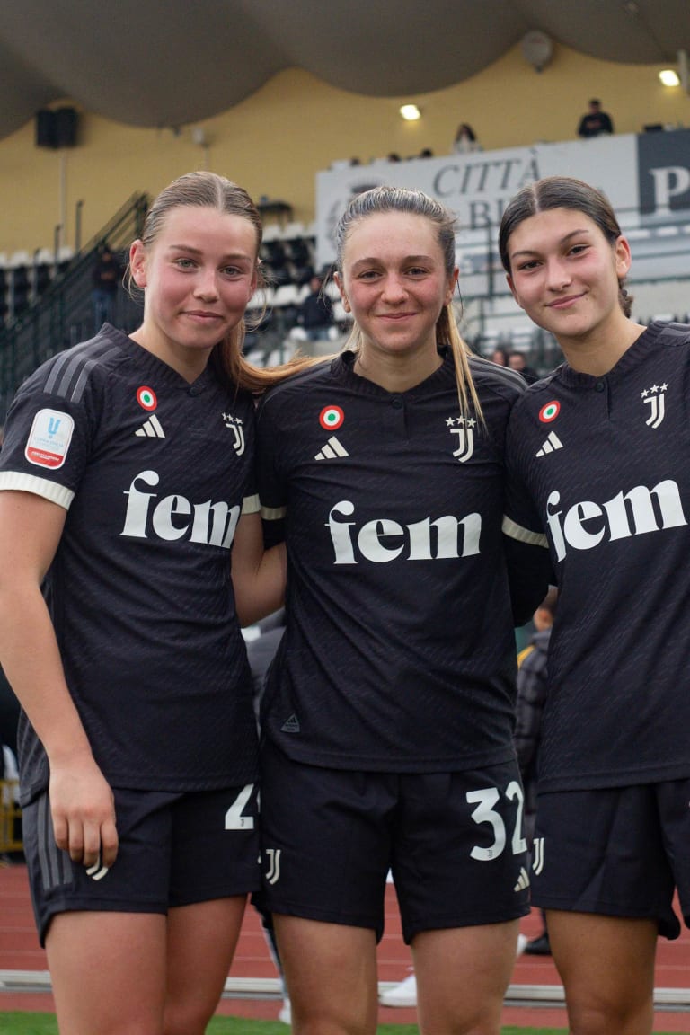 Women | Gallina, Pelgander and Berveglieri debut against Sampdoria