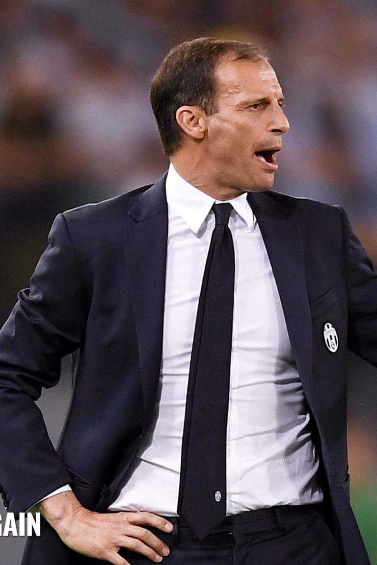 Allegri: «Bellissima partita, complimenti a tutti»