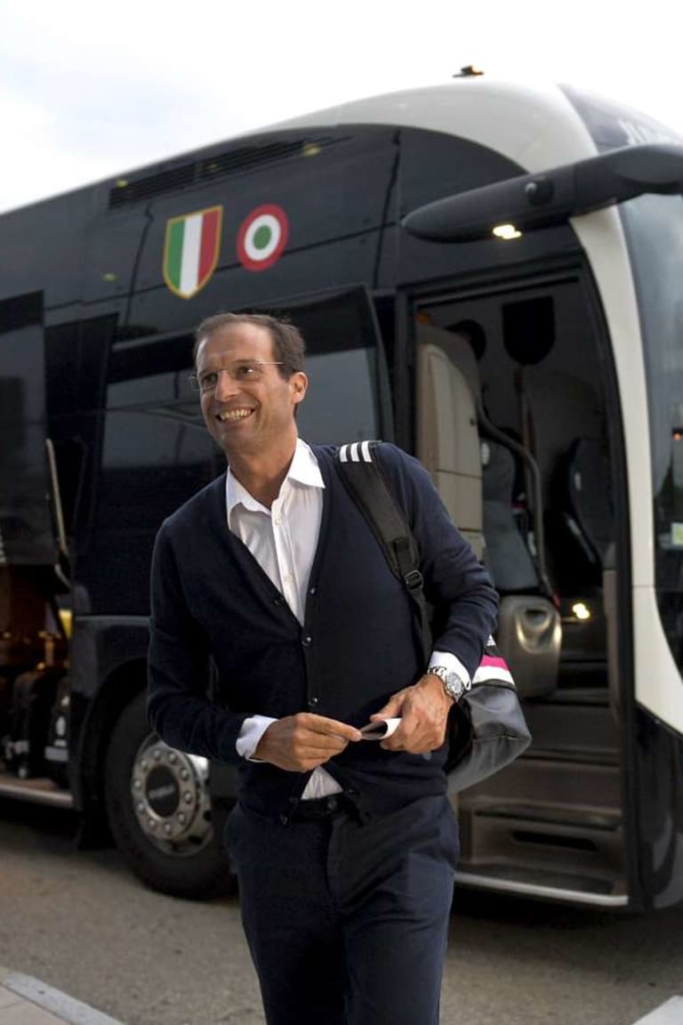 Juve tiba di Marseille 