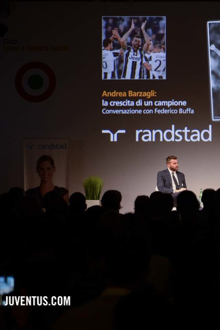 Barzagli, Buffa e Randstad: che serata allo Stadium!