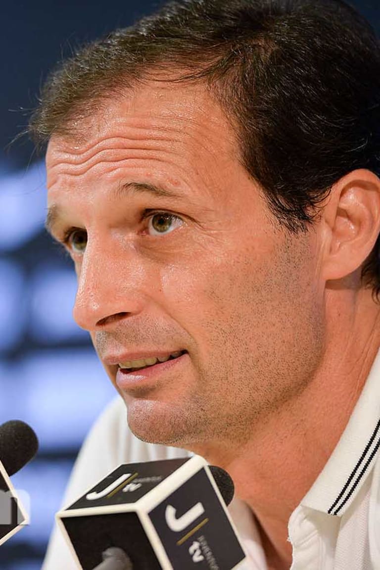 Allegri: «Concentrati per 95 minuti»