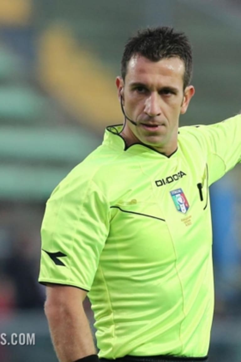 Doveri akan memimpin laga Juventus menghadapi Sampdoria 
