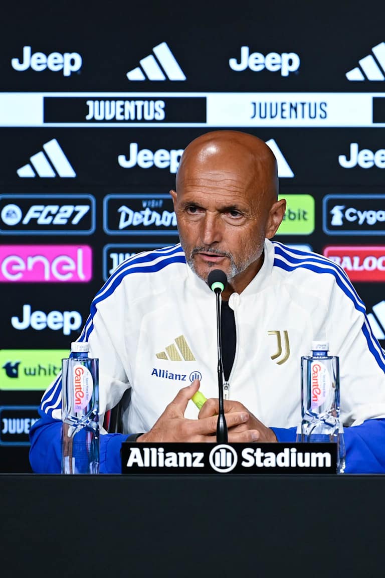 Luciano Spalletti presenta Juventus - Milan