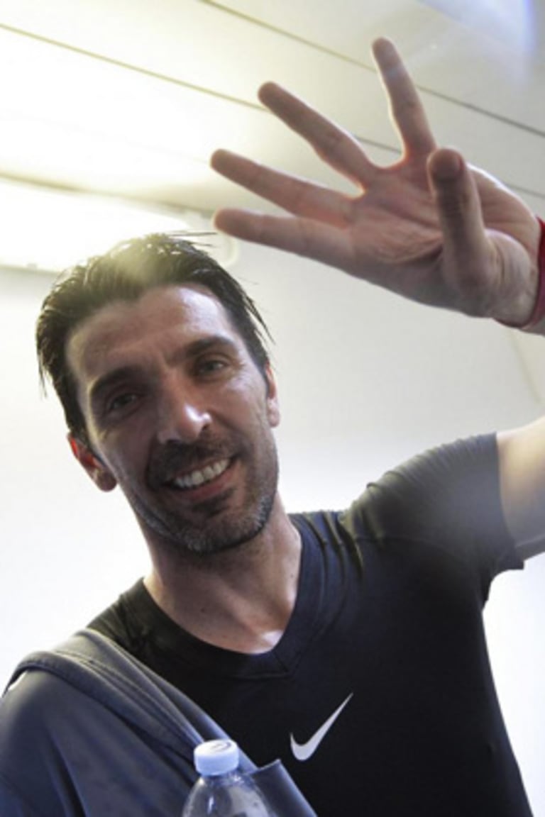 Buffon memuji mentalitas juara tim