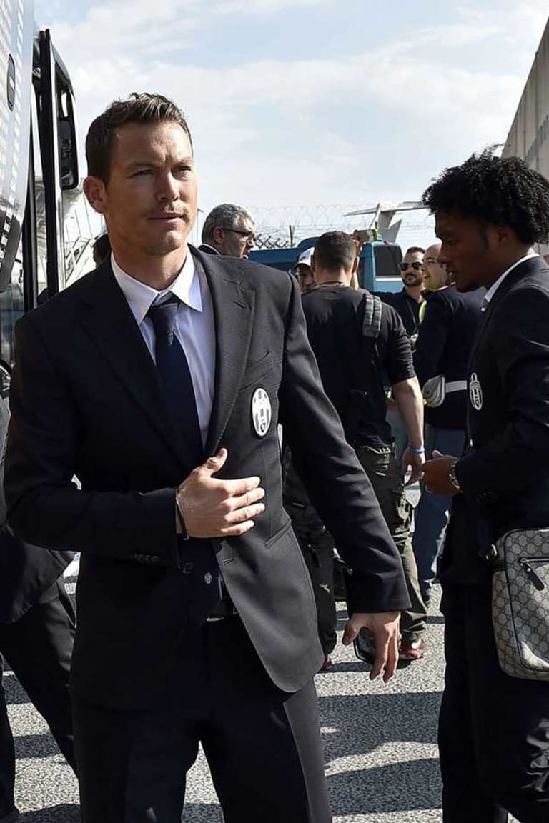 Juve tiba di Roma