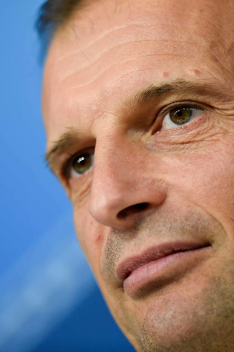 Allegri: «Domani aggressivi fin dall’inizio»