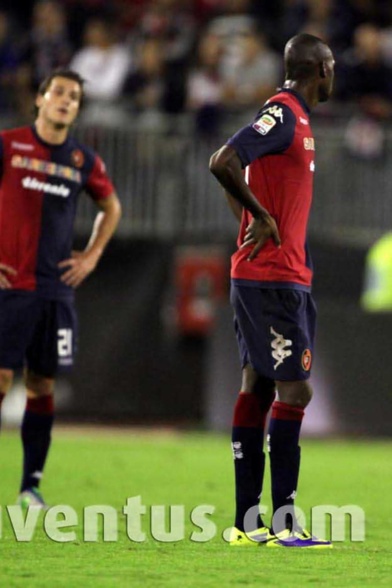Il Cagliari in casa