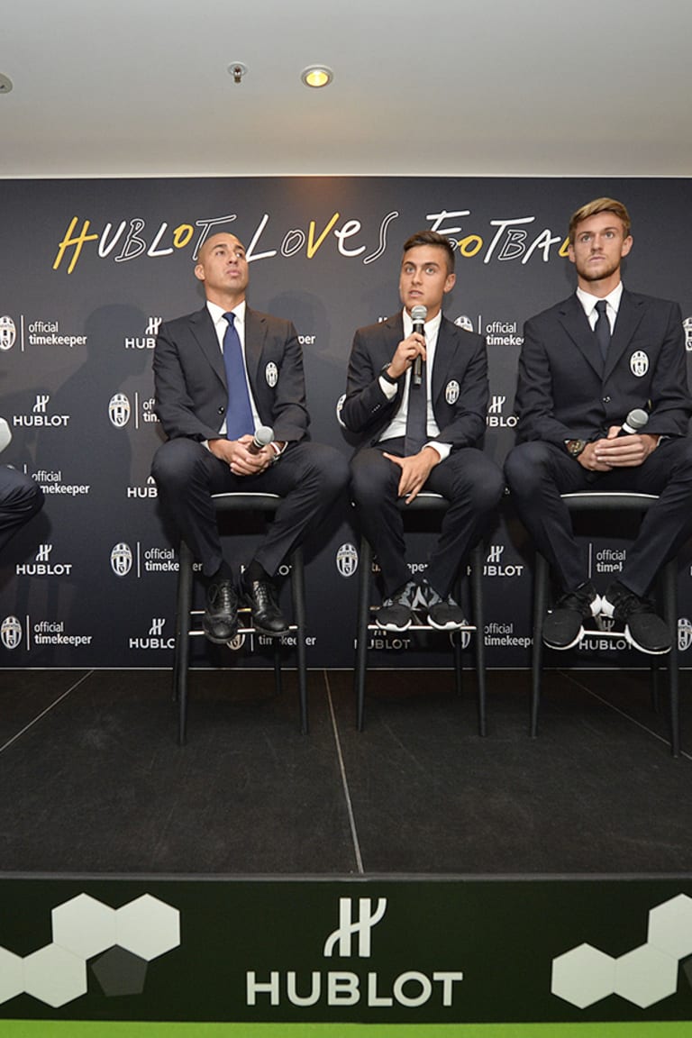 A terrific Juve trio and Hublot: the perfect evening! 