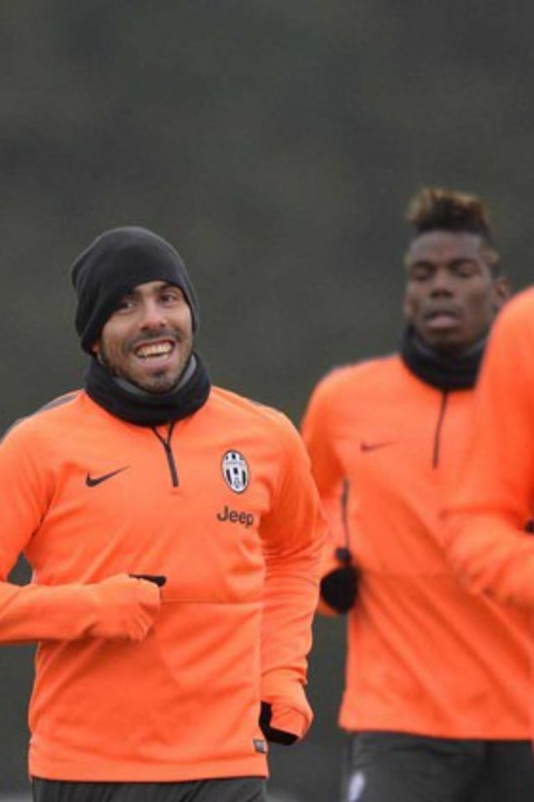 Persiapan Liga Champions di Vinovo