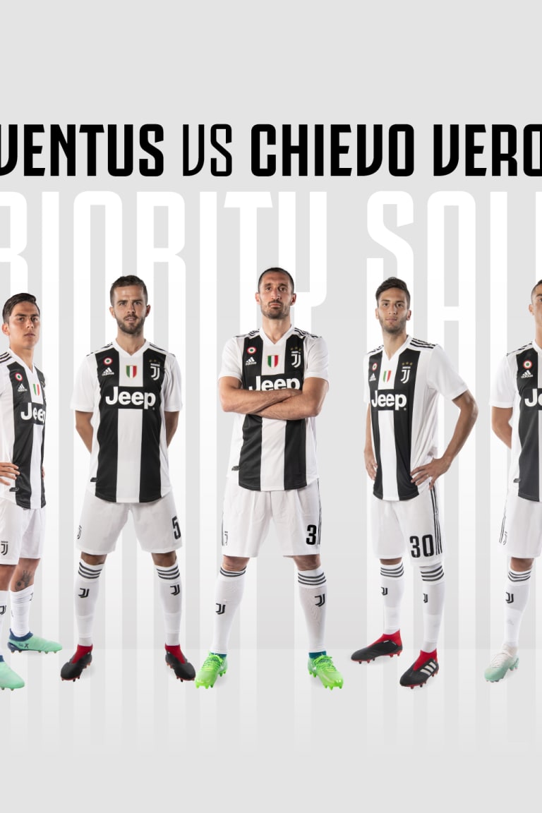 Juve-Chievo tickets on sale to members!
