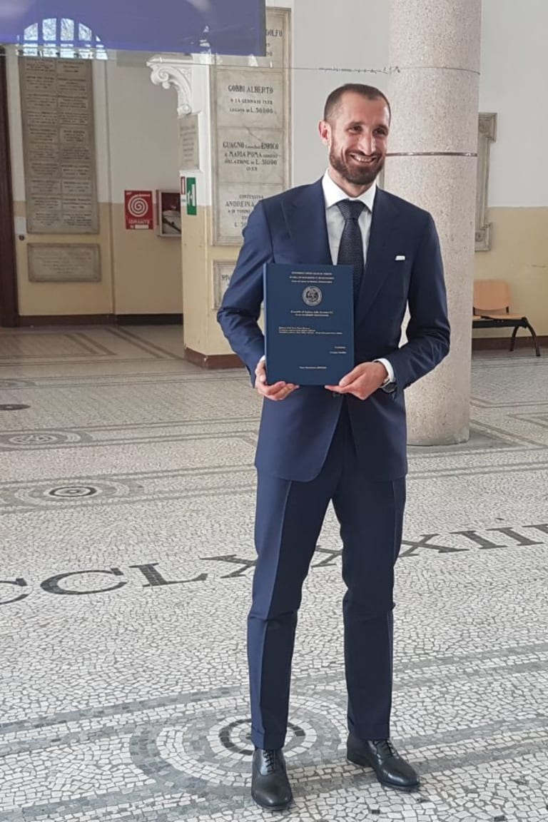 Congratulazioni, Dottor Chiello!