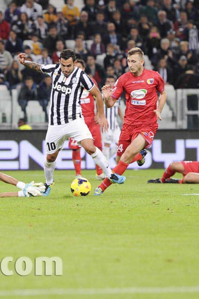 Juve-Catania, le statistiche