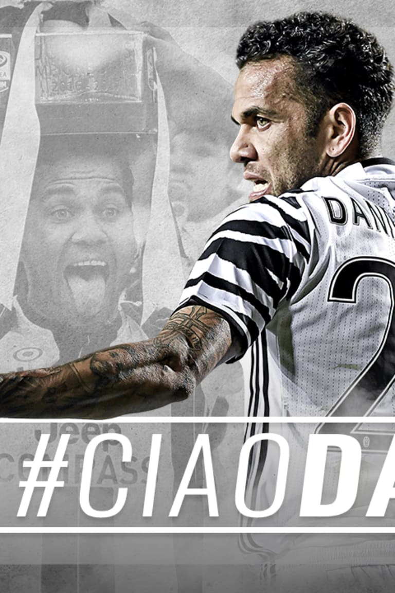 Dani Alves rescinde il contratto con la Juventus