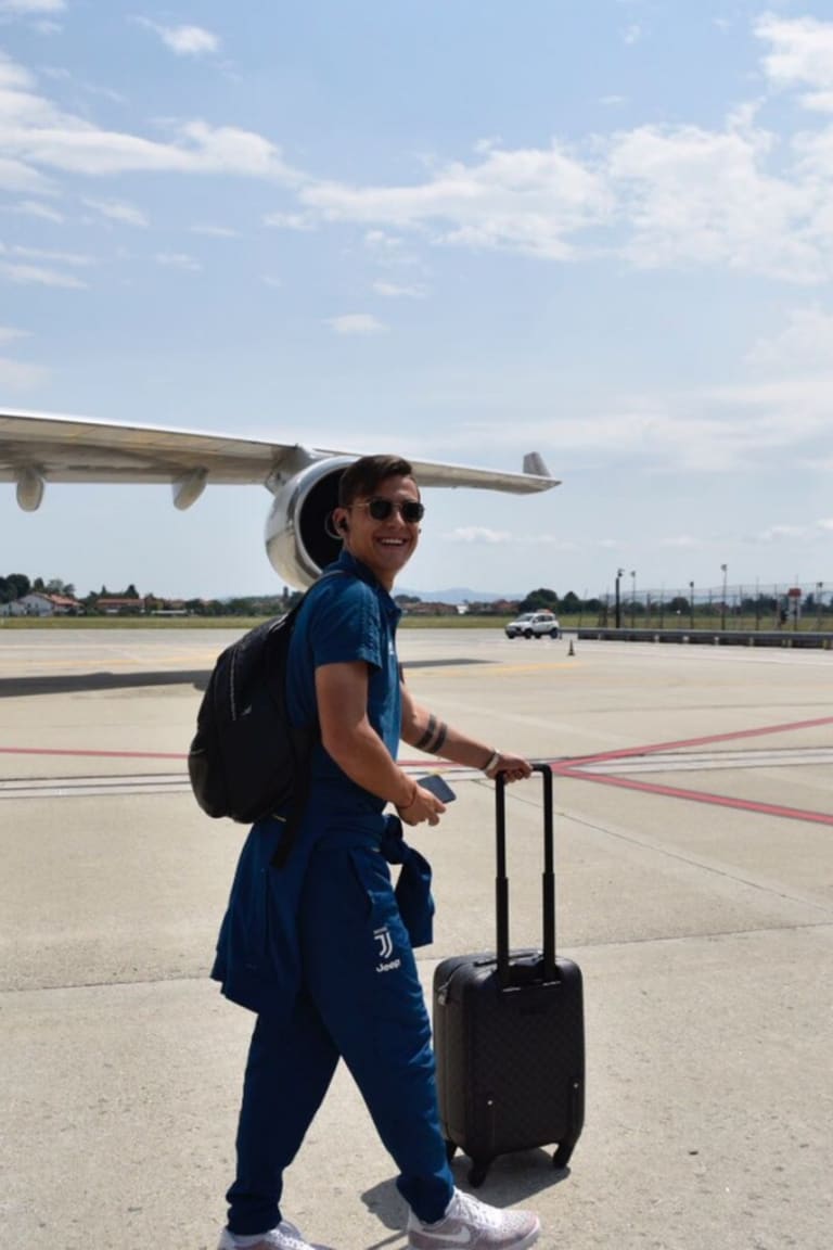 La Juventus è rientrata in Italia