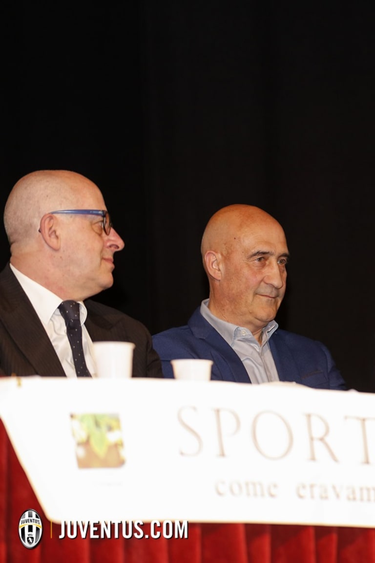 Gianluca Pessotto al convegno “Sport e Società. Come eravamo e come siamo”