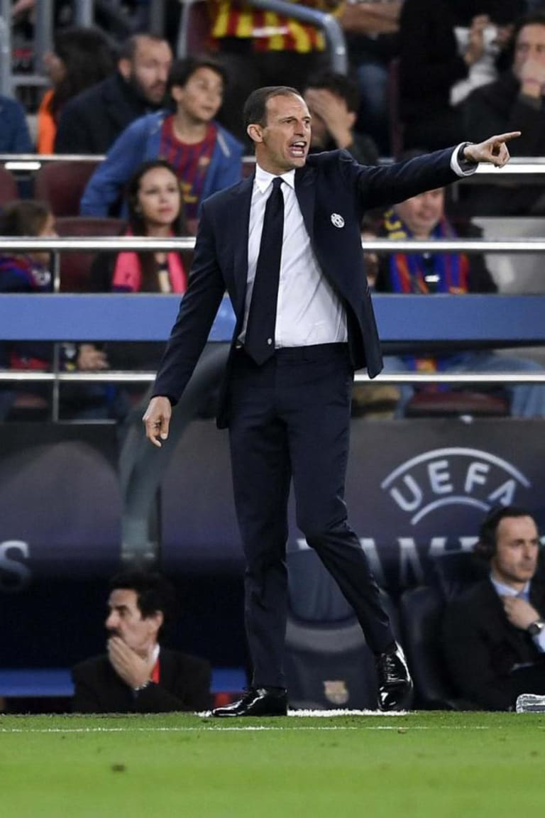 Allegri: «Non è un traguardo: è un passaggio, in vista di Cardiff»