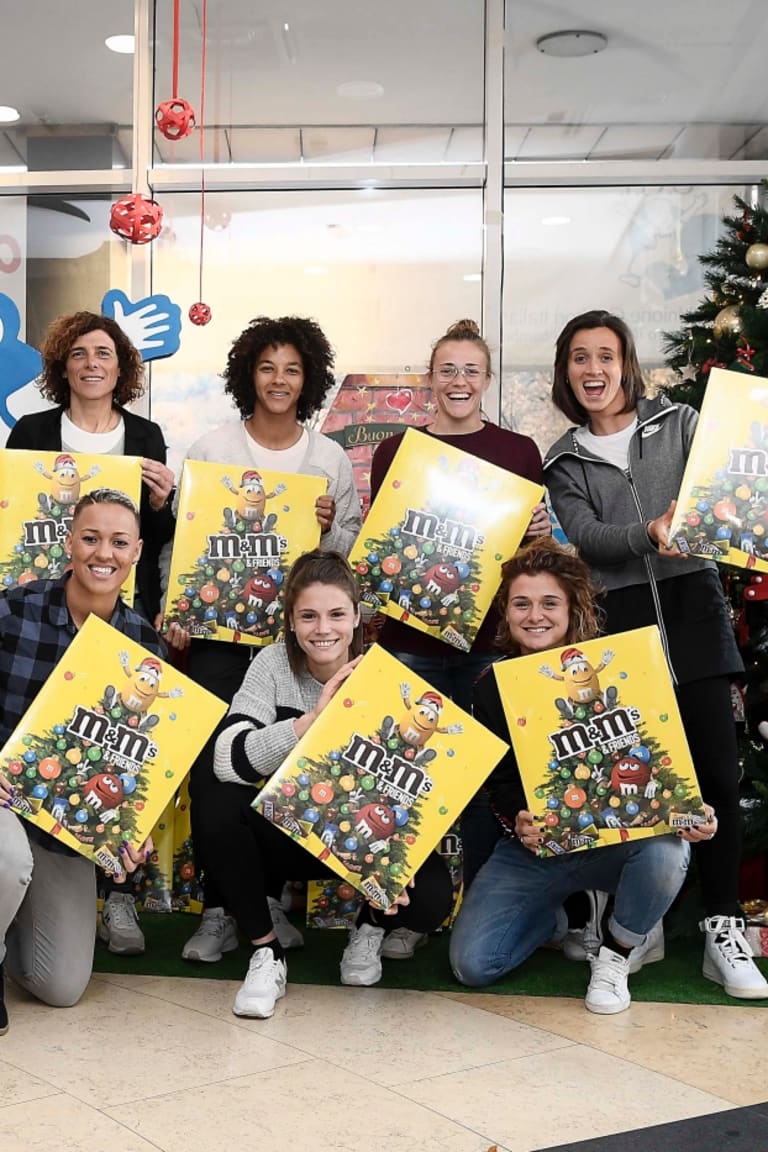 Un pomeriggio pre Natalizio a Casa UGI con le Juventus Women!