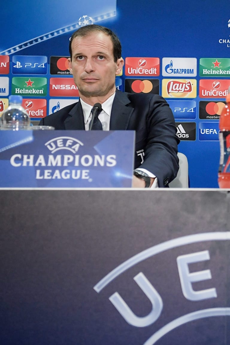 Allegri e Barzagli: «Importantissimo vincere domani»