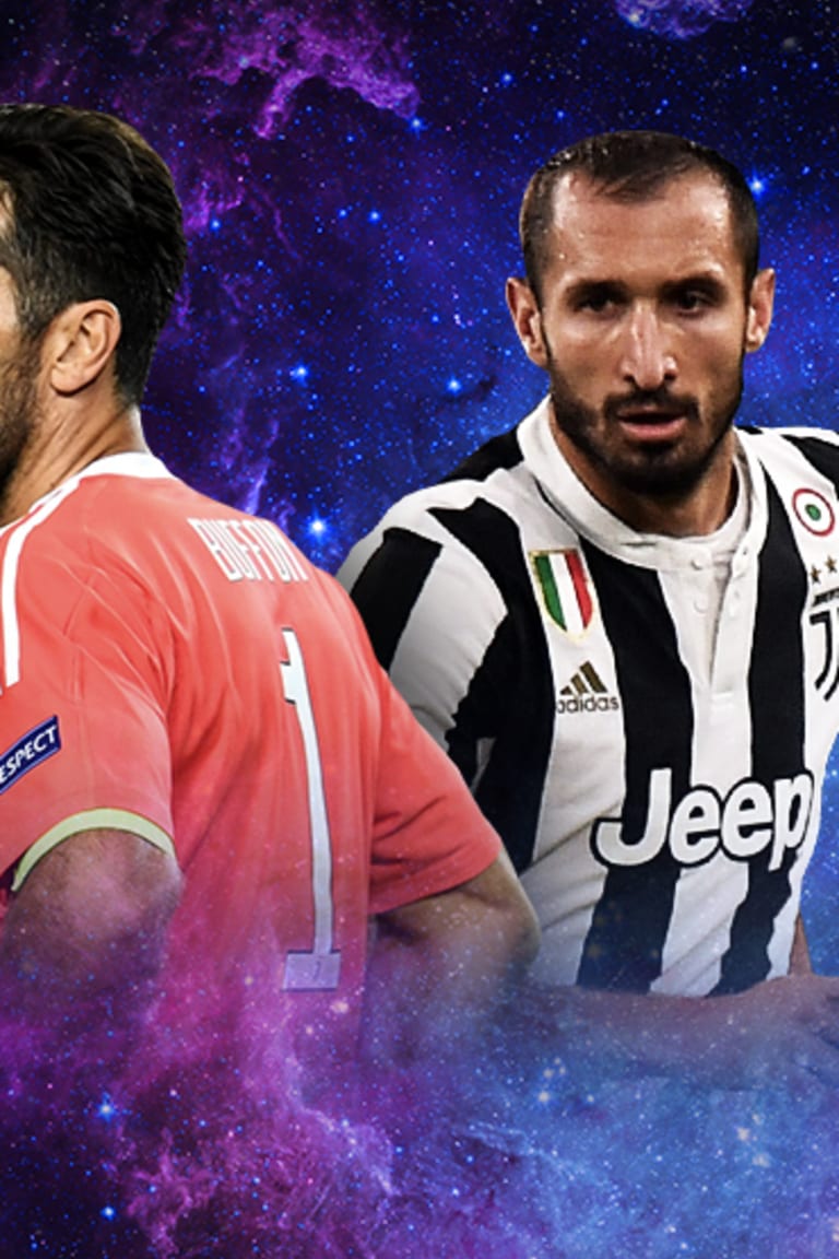 Buffon e Chiellini nel Team of The Year Uefa.com