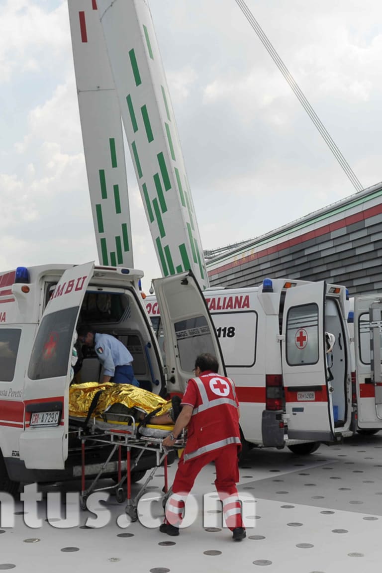 Prove di “emergenza sanitaria” allo Stadium