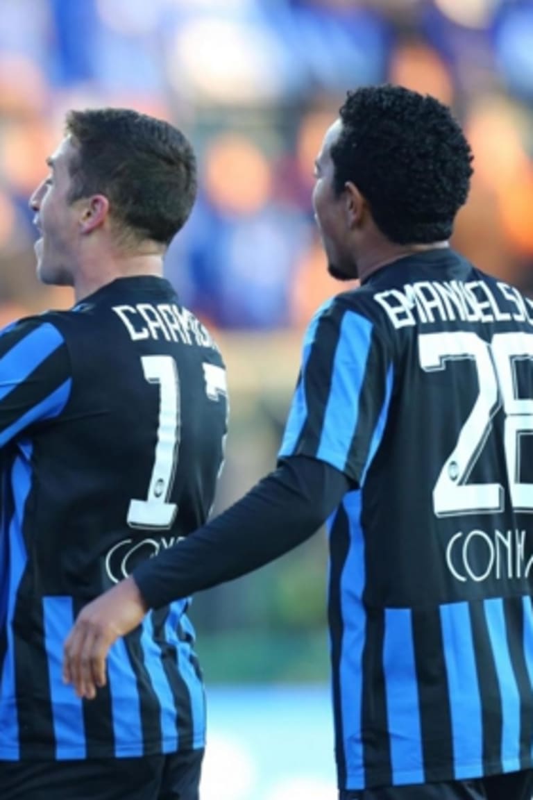 Atalanta di perjalanan tandang