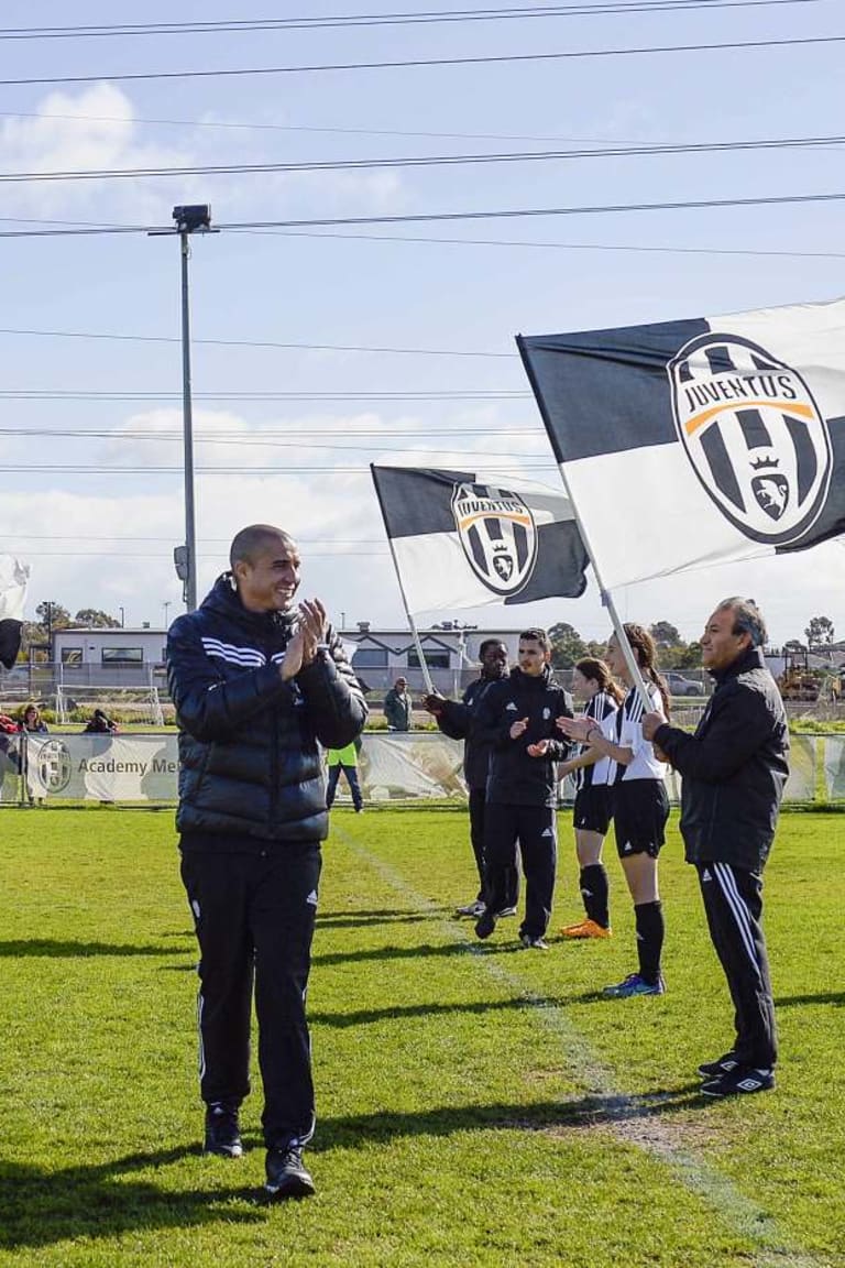 Trezeguet kunjungi Juventus Academy Melbourne