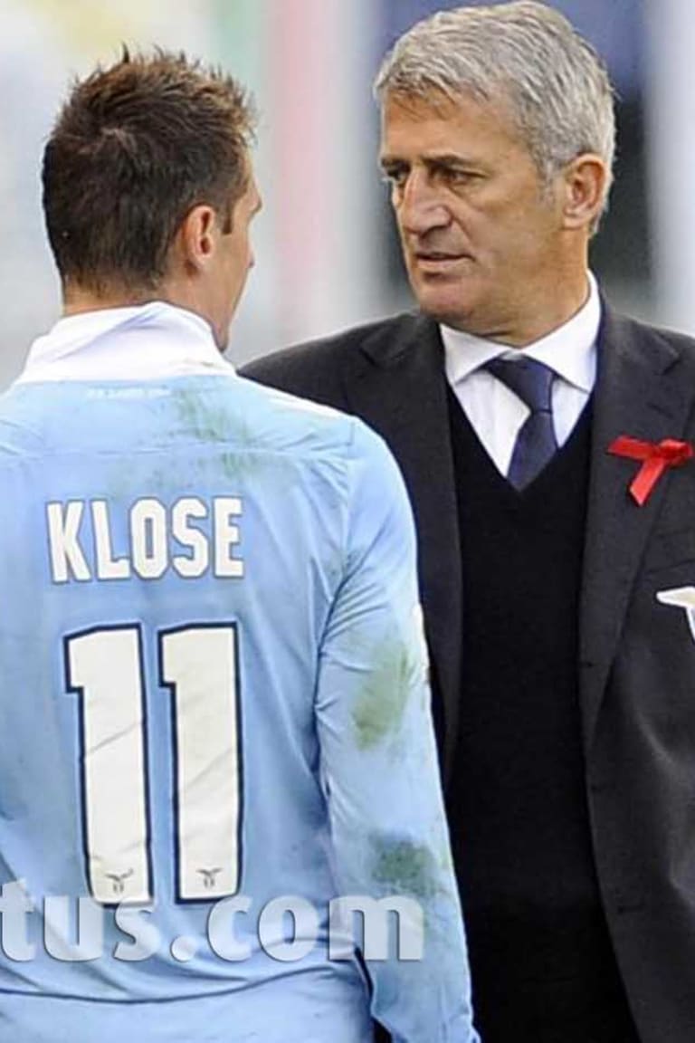 Petkovic e Klose lanciano la sfida