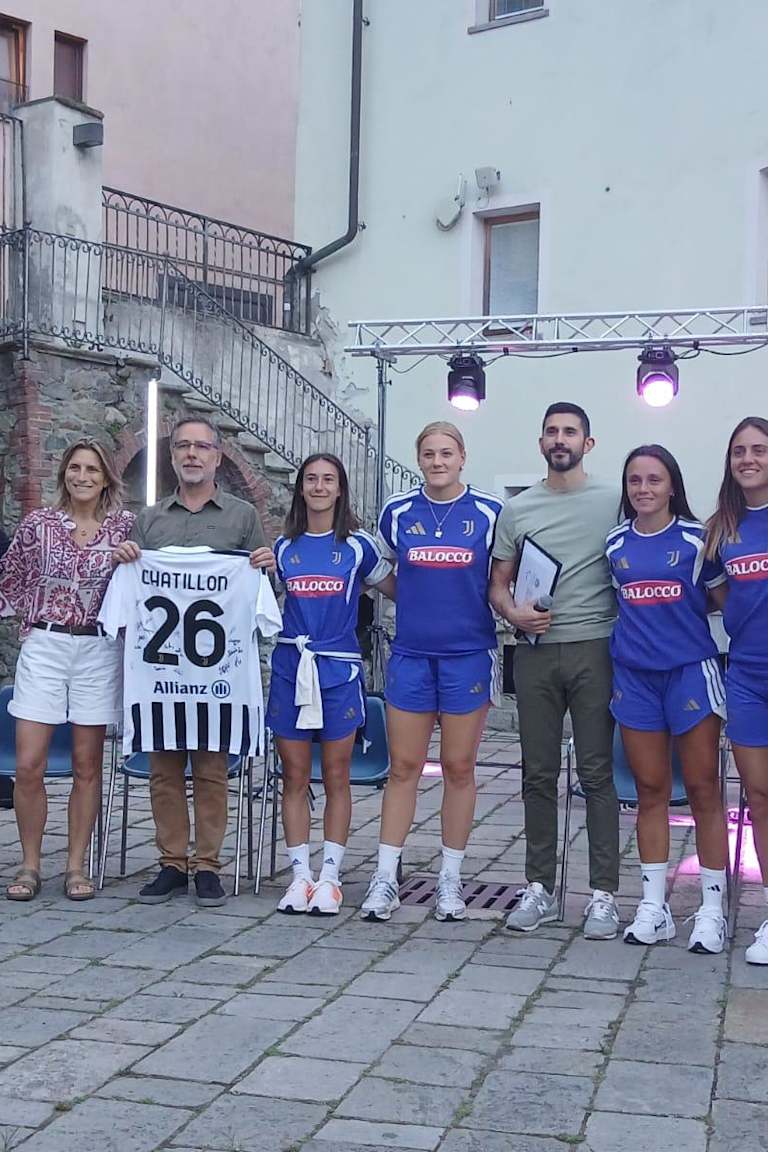 Juventus Women a Châtillon: una serata speciale con la comunità locale