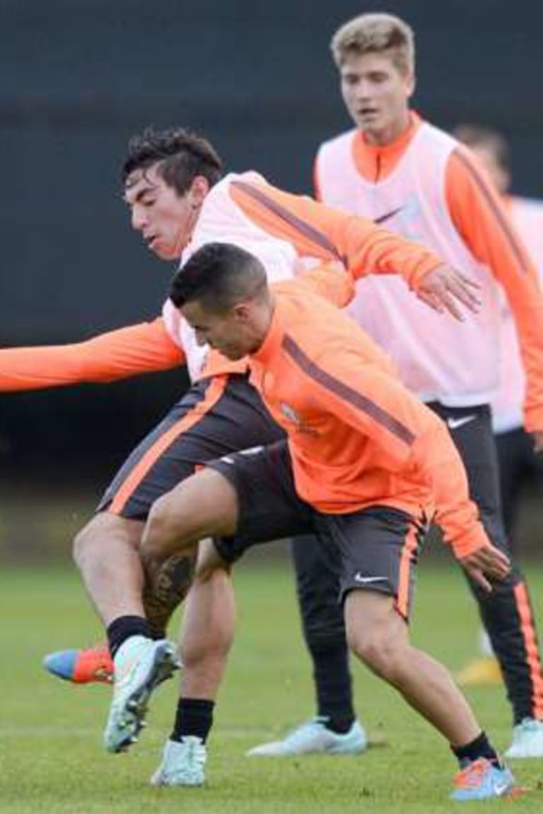 Persiapan menghadapi Parma 